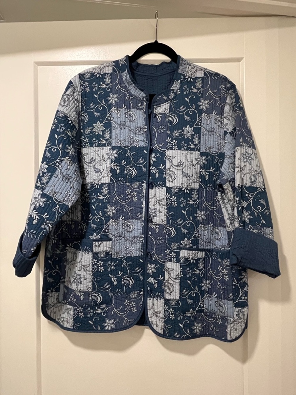 Blair Blue Patchwork Jacket